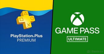 Spotify / YouTube / Netflix / Disney+ / Xbox (roční premium) - 5