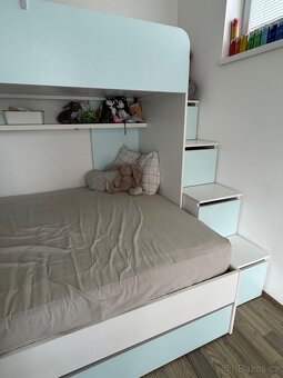 Postel a pracovní stůl do dětského pokoje - 5