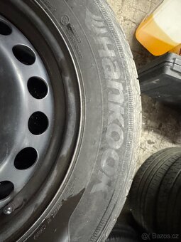 Sada kol 5x112R15, letní pneu Hankook 195/65R15 - 5