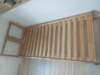 Dřevěná postel 90x200 - 5