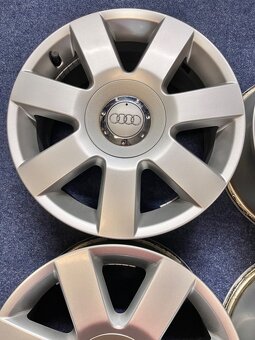 5x100 R16 originál alu Audi - TOP STAV - 5