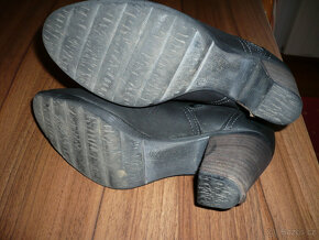 TAMARIS kožené kozačky vel.38 - 5