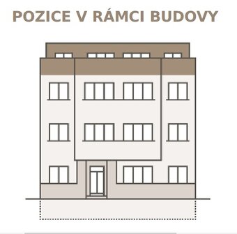 Prodej bytu 2+kk, plocha 45 m2, terasa, 4.NP, Praha 4 Michle - 5