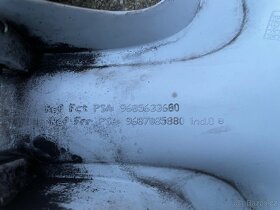 Peugeot 207 - originál poklice 15” - pouze 1 kus - 5