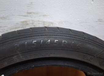 Letní pneu 215/45/16 2xBridgestone, 2xDunlop - 5