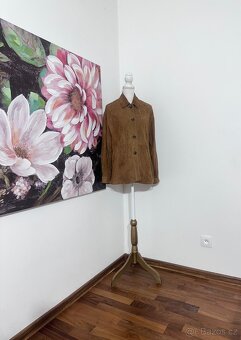 Kožená košilové bunda Max Mara - 5