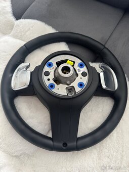 Predám BMW volant Mpacket F10/F01 s pádlami - 5