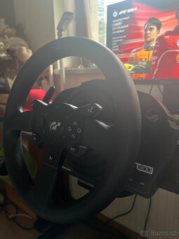 Thrustmaster T300RS GT volant + pedály – TOP stav - 5
