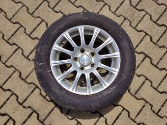 ALU litá kola na MAZDA 195/65/15,rozteč 5x114mm. - 5