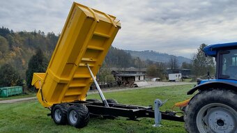 Traktorový návěs,Přívěs,Vlečka,Vlek za Traktor,Dumper 13t - 5