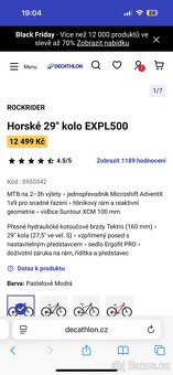 Prodám horské kolo Rockrider EXPL500 - 5
