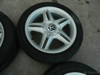 alu kola 5x100+letní pneu R17 - 5