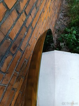 Veliké kovové zrcadlo (81 cm, 14 kg) - nové - 5