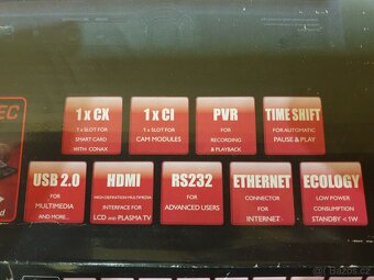 Satelitní digitální přijímač Opticum (HDX403p) - 5