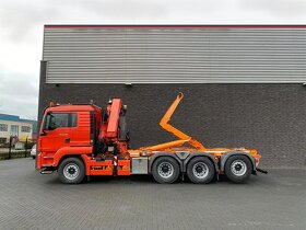 MAN TGS 35.480 8x4 Tridem - nosič kontejnerů s HR HMF - 5