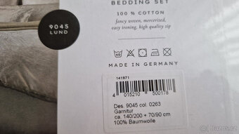 2x luxusní damaškové ložní prádlo Curt Bauer NOVÉ - 5