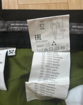 Pánské montérky vel.52 - 5