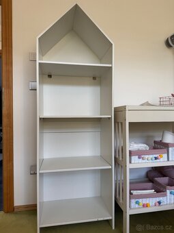 Dětská skříň domeček - 5