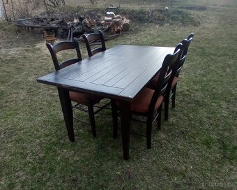 Jídelní Stůl se židlemi - 5