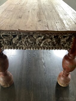 RARITA TEAKOVÝ STŮL - 5