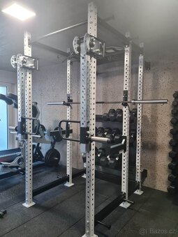 Dřepovací klec - power rack, masivní konstrukce, nové - 5