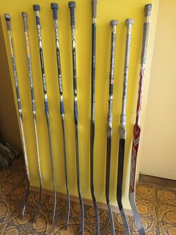 Opravované brankářské hokejky, vše kompozitky, vše klas.gard - 5