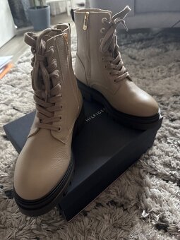 kožené značkové boty Tommy Hilfiger vel 39, nové - 5