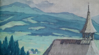 Horská krajina s kaplí (Šašek Mirko) - 5