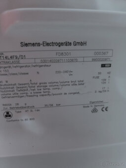 Chladnička s mrazničkou SIEMENS - 5