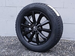 Nová zimní orig alu kola Škoda Octavia 3, 205/55/16 - 5
