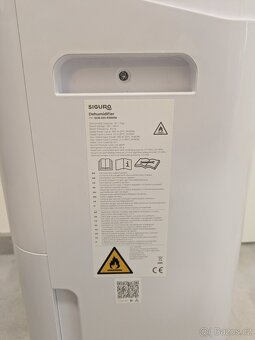 Odvlhčovač Siguro DH-P300W Orca 20L WiFi - 5