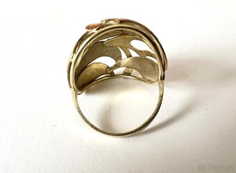 Zlatý dámský prsten 5,4g,vel.57,zlato 585/1000(14 kt) - 5