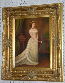 Obrazy - olej na desce - 5