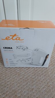 Ruční šlehač ETA Crema 1049 90000 bílý. NEPOUŽITÝ, v krabici - 5