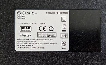 Prodám LCD tv Sony - 5