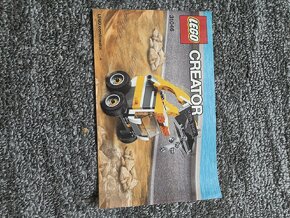 Lego creator 3v1 31046 závodní auto - 5