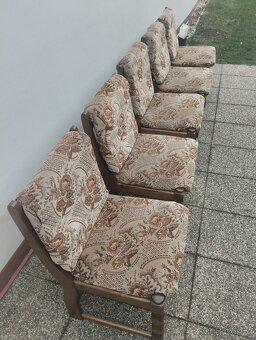 židle z masívu, polokřesílka, rustikální nábytek - 5
