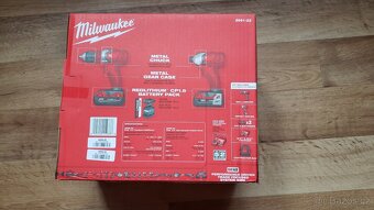 Milwaukee M18 sada vrtacky a utahovaku (nova) - 5