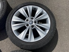 Alu kola Škoda Superb II 17” letní pneu - 5