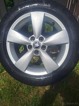Alu kola 5x100 Škoda Rapid, Fabia III 185/60 R15 - 5