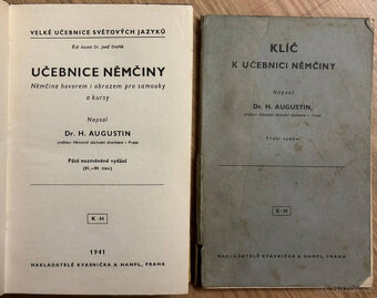8x Kvasnička a Hampl jazykové knihy 1937-1947 - 5