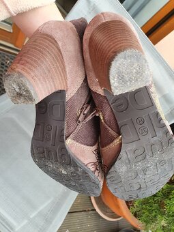 Desigual originalni kotnikove hnede boty 37 - 5