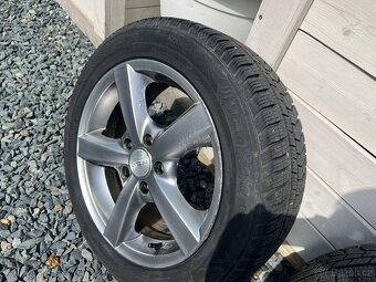SADA ALU KOL zn. DEZENT 5x112 R16 7Jx16H2 ET48 VČ. PNEU - 5