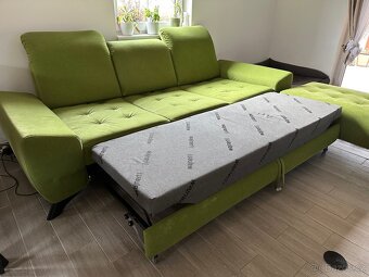 Rozkládací gauč Barcelona s taburetem - 5