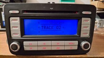 Autorádio VW RCD300 - Originál + PIN + Rámeček - 5