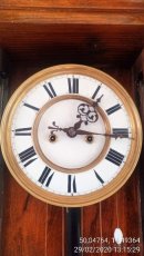 Zrestaurované kvalitní malé závažové hodiny Remember. - 5