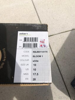 Detske lyzarske boty Elan vel. UK 10 … - 5