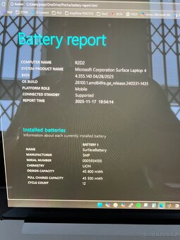 Microsoft Surface Laptop 4 8GB/256GB stav nového - 5