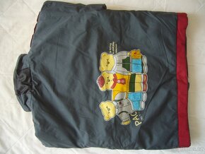 Prodám zimní bundu + oteplovačky - 5