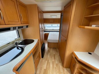 Hobby Prestige 540, 2002, pevná bostel, bojler, stan - 5